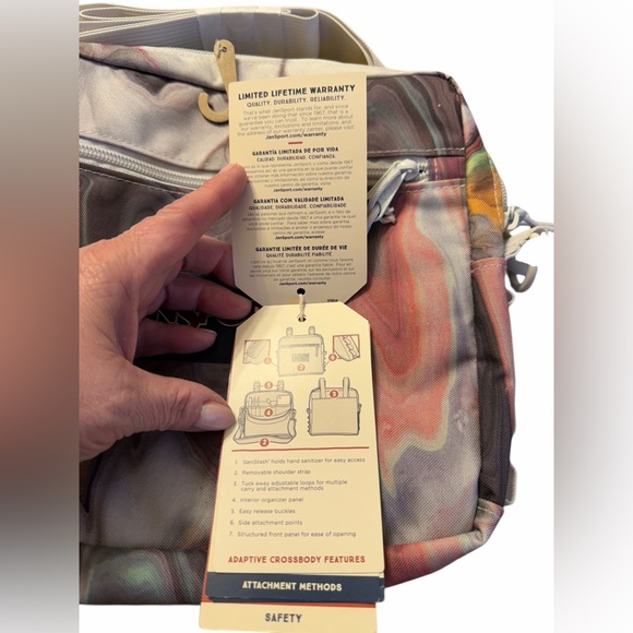 Jansport Central Adaptive Crossbody Accessory Bag. In Endless Abyss. NWT - Picture 5 of 7
